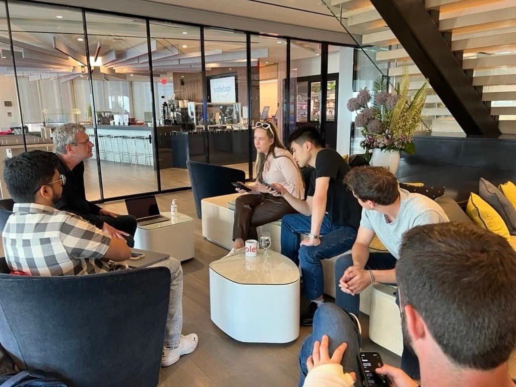 Fellows in a breakout session